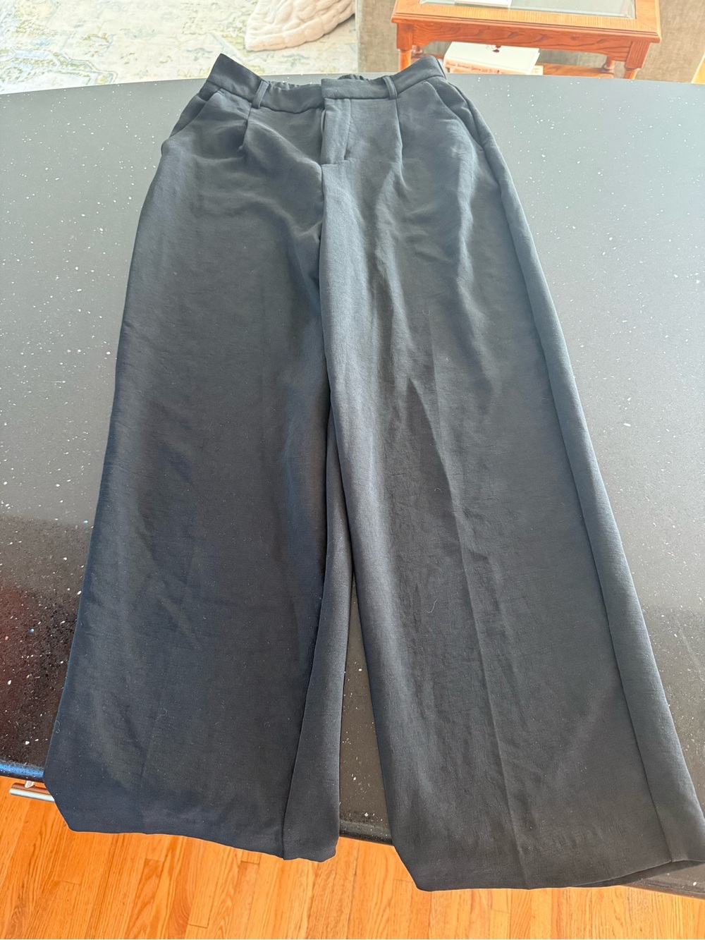 a new day Black Wide-Leg 4 Regular Pants - Picture 2 of 7